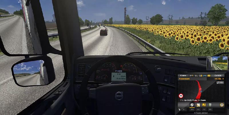 компьютерная игра дальнобойщик